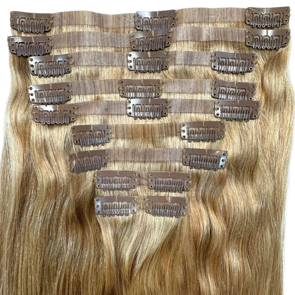 Honey Blonde Seamless Clip-In